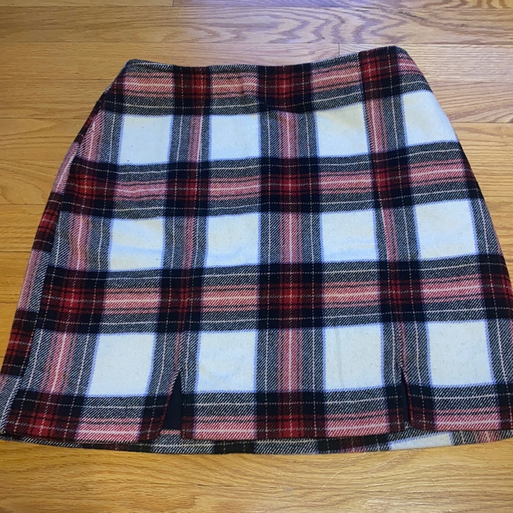 Plaid skirt